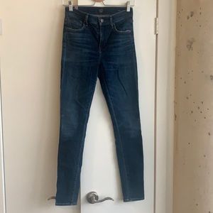 Citizen of Humanity Designer Rocket Style Dark Denim Jeans - 24 - Lightly Worn